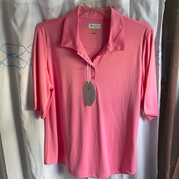 Greg Norman Collection Pink Button Down Shirt - Picture 1 of 7